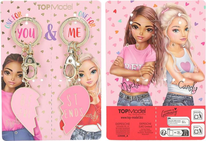 Actual product image Top Model Topmodel - Keyring Set Heart BFF (413558)