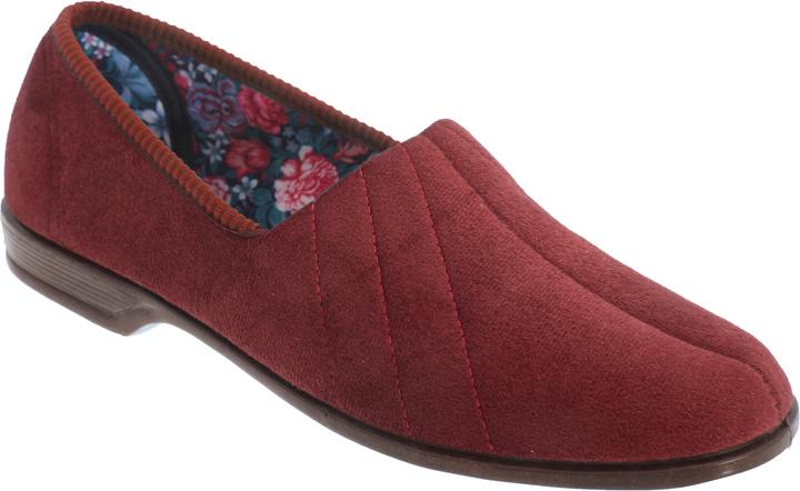 Produktbild Universal Textiles Audrey III Hausschuhe Pantoffeln Velours (40)