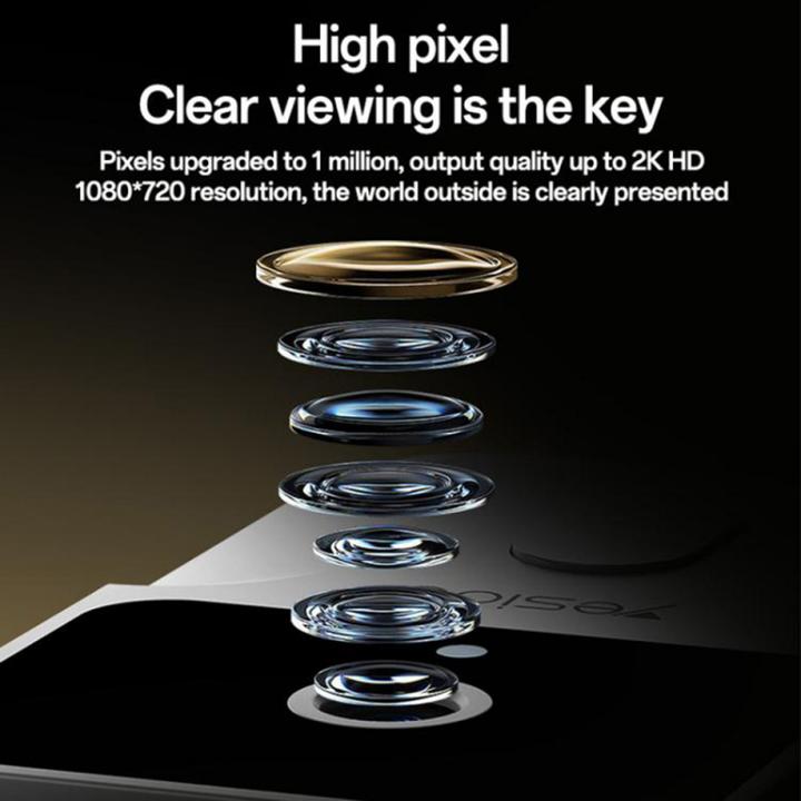 Actual product image Yesido Smart Doorbell KM27, Wi-Fi, 2K, White (Wi-Fi)