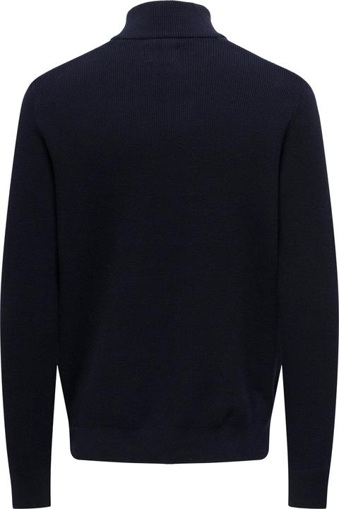 Produktbild Only & Sons Onsphil Reg 12 Struc Half Zip Knit Noos (XS)