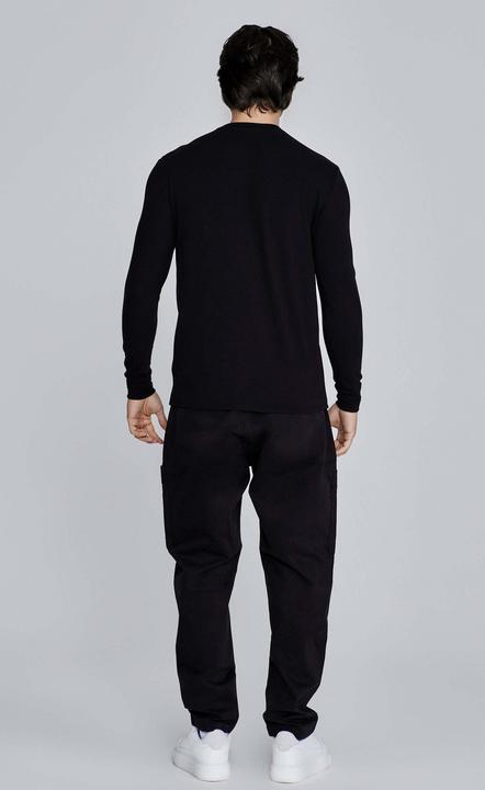 Actual product image Siksilk Langarmshirt Essentials Long Sleeve T-Shirt (L)