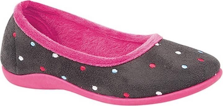 Produktbild Universal Textiles Isla Punkte Ballerina Hausschuhe (40.5)