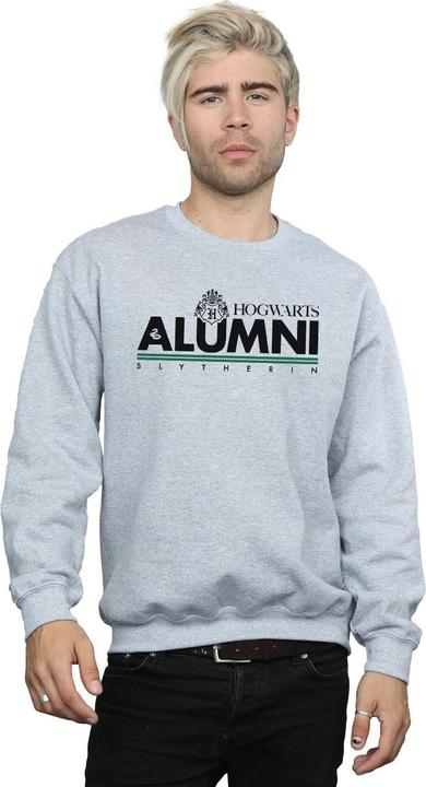 Actual product image Mens Hogwarts Alumni Slytherin Sweatshirt (XXL)