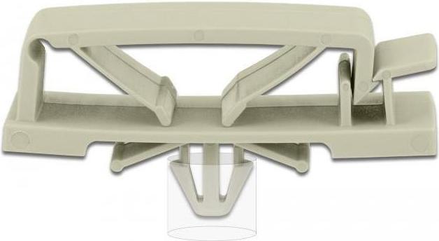 Produktbild Delock Kabelhalter Grau (Packung mit 10)