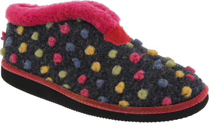 Actual product image Universal Textiles Tilly Thermal Slippers Cottage Shoes Especially Lightweight (38)