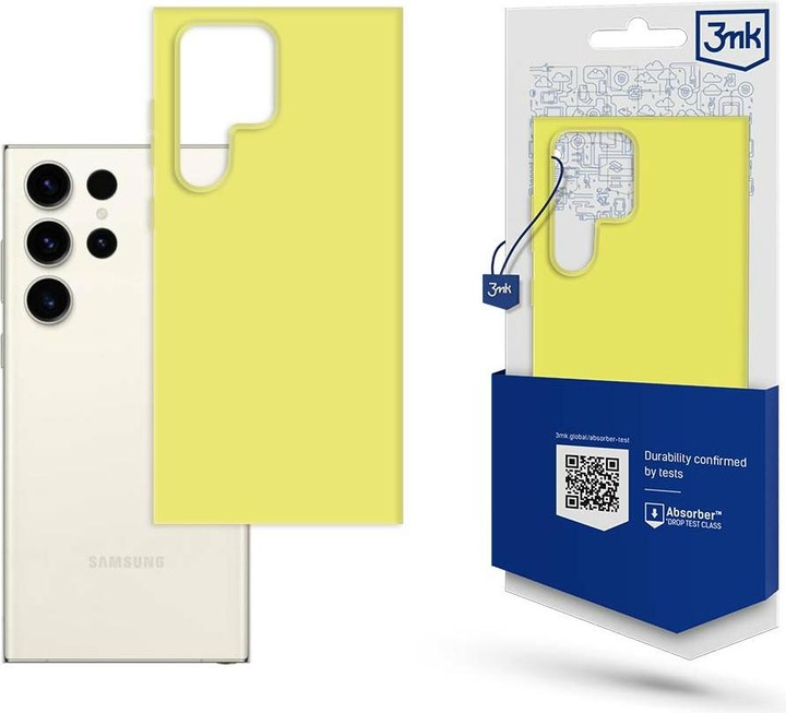 Produktbild 3MK Matt Case Soft Touch Silikonhülle Series (Samsung Galaxy S23 Ultra)