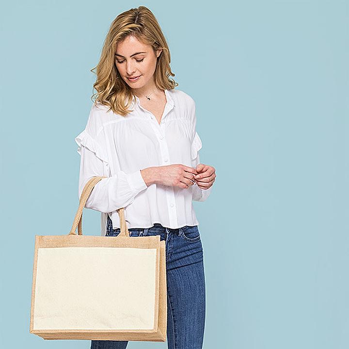 Produktbild Westford Mill Jute Einkaufstasche (21 l)