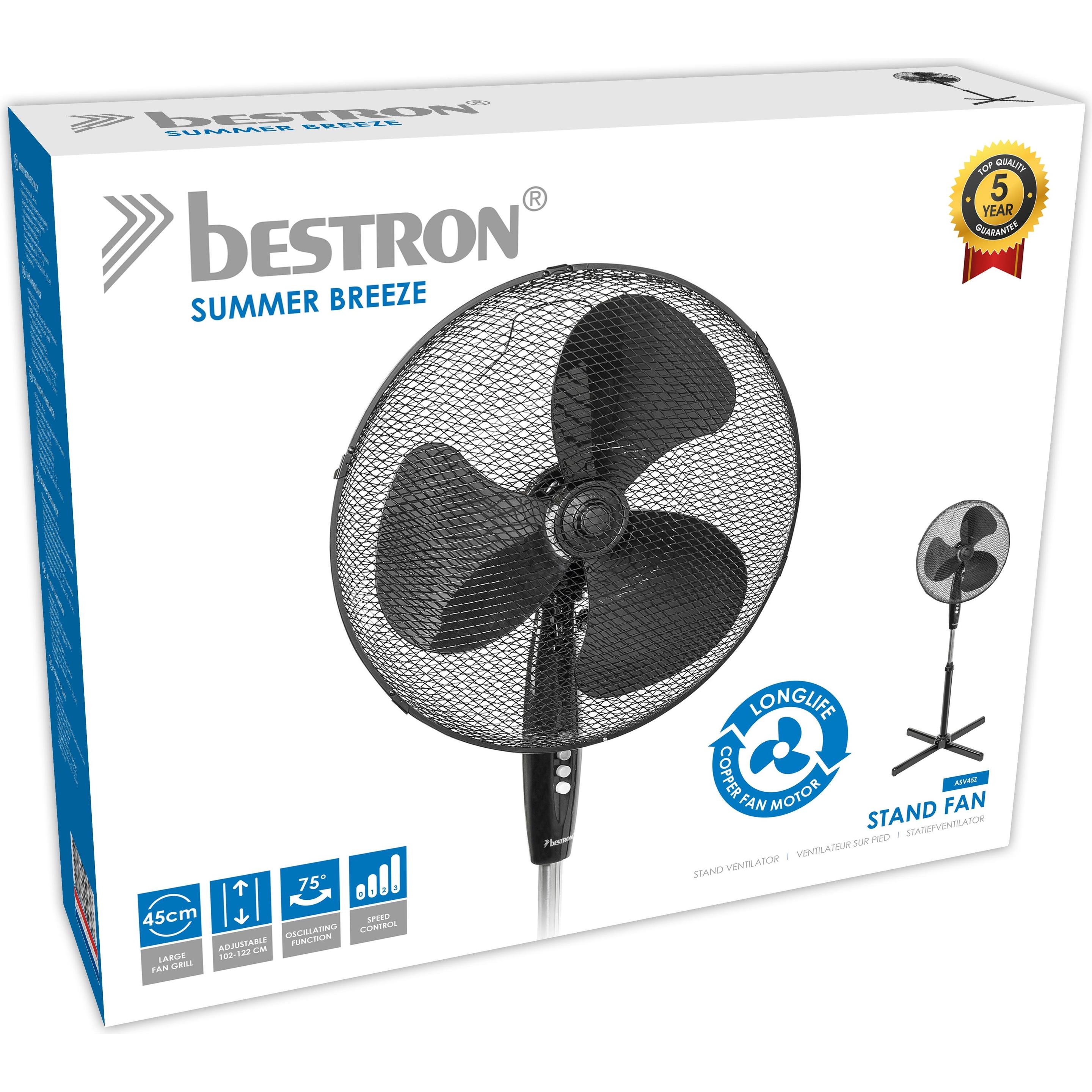 Thumbnail - Bestron ASV45Z, Ventilator, Schwarz