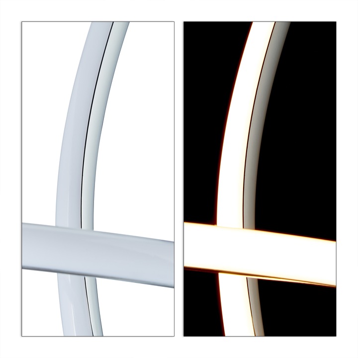 Immagine prodotto Relaxdays Lampada da Terra LED, Design Moderno & Stravagante (1800 lm)