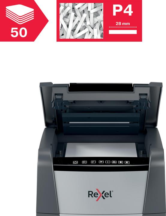 Image du produit Rexel Optimum AutoFeed+ 50X P-4 (Coupe de particules)