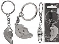 Actual product image Ootb Metal keychain, Broken Heart
