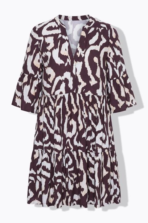 Image du produit Studio Untold Robe courte évasée, imprimé, volants (46, 48)