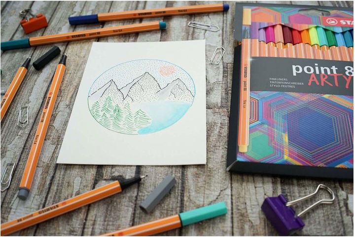 Actual product image STABILO Point 88 (Multicoloured, 18 x)