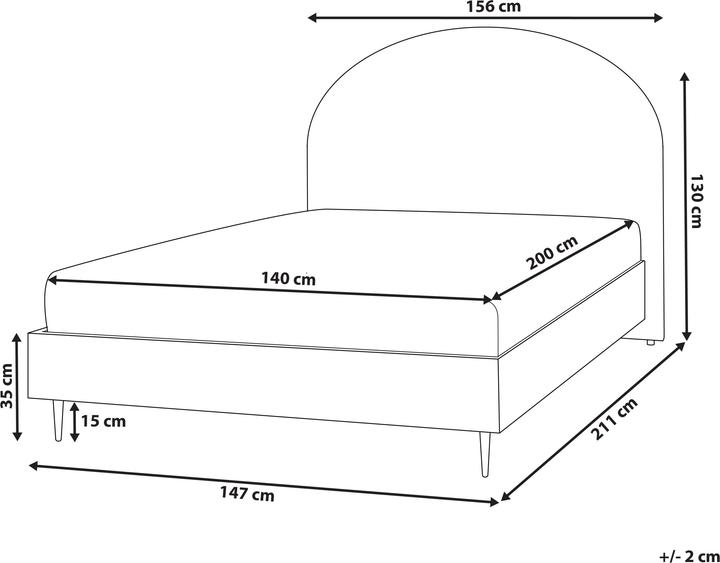 Actual product image Beliani Millay (140 x 200 cm)