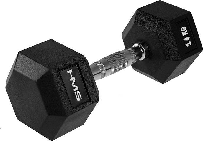 Actual product image HMS Dumbbell 14 kg HEX-PRO 14 (1 x 14 kg)