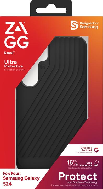 Actual product image Zagg Denali Galaxy S24 Black (Samsung Galaxy S24)