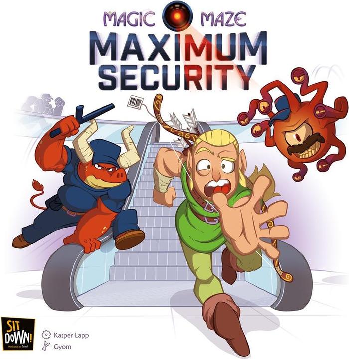 Produktbild Sit Down! Magic Maze: Maximum Security (Englisch, Französisch, Niederländisch, 1 - 8 Spieler)