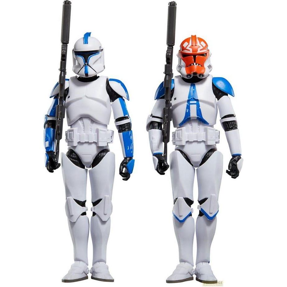 Hasbro Star Wars: Ahsoka Black Series Action Figures 2-Pack Fase I Clone Trooper Tenente e 332° Ahsok