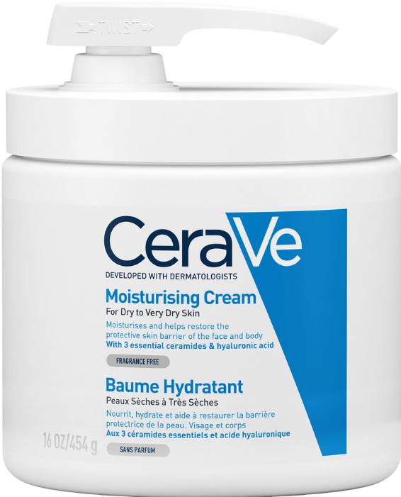 Actual product image CeraVe Moisturizer (Body cream, 454 ml)