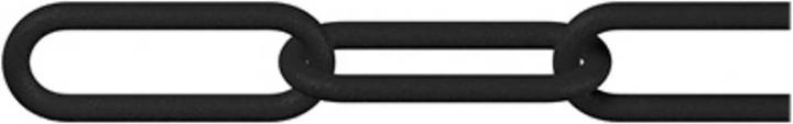 Dörner + Helmer Absperrkette Schwarz Kunststoff 128960 25 m (128960) (25 m)