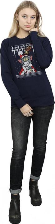 Produktbild Tom & Jerry Christmas Fair Isle Sweatshirt (S)