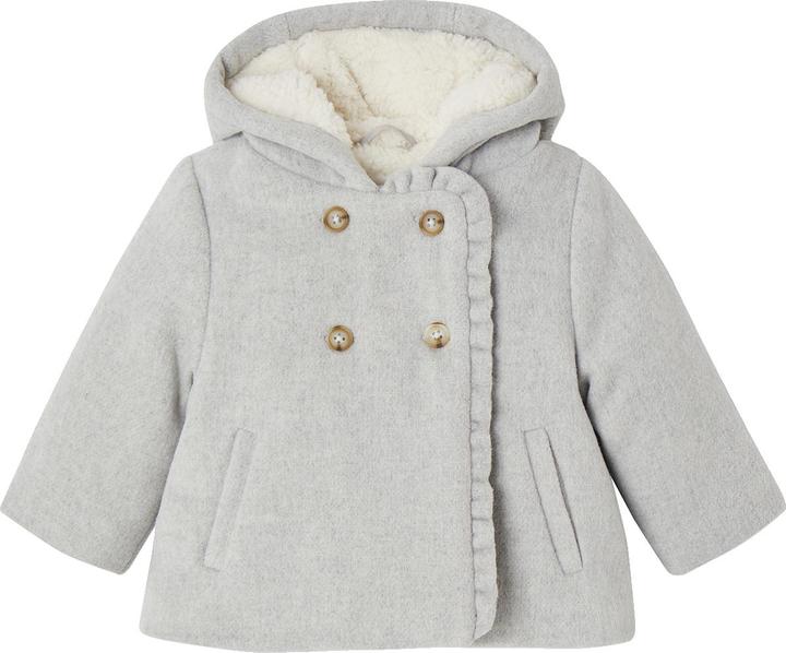 Image du produit Vertbaudet Manteau bébé en laine et polyester recyclé (98)