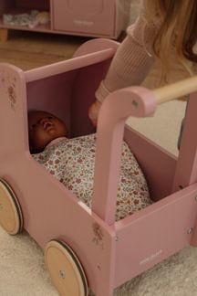 Produktbild Little Dutch Puppenwagen aus Holz