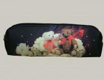 Kögler Federmäppchen 2 Teddybären/Sofa Colorline, Smile-B