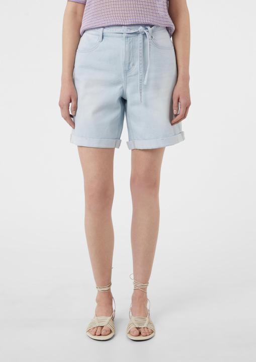 Produktbild Comma Jeans-Hose Jeans-Shorts mit Bindegürtel (36)