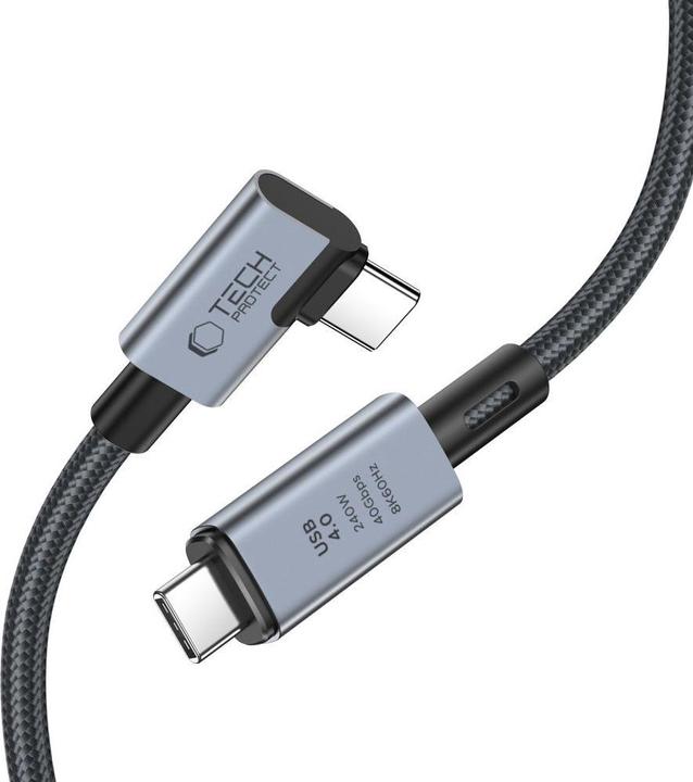 Actual product image Tech-Protect USB C - USB C (1.50 m, USB 4.0, 240 W)