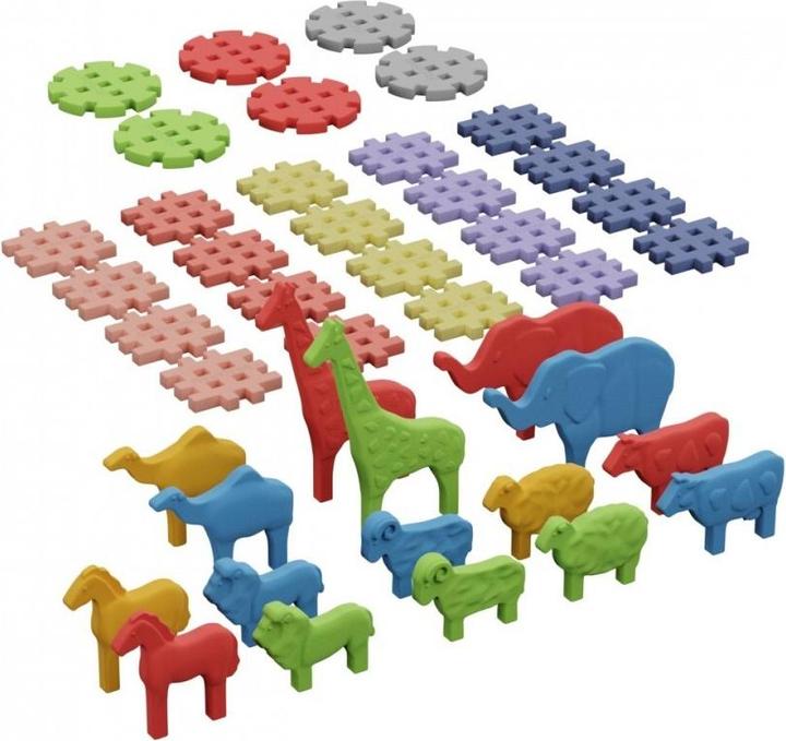 Actual product image Marioinex Mini Waffel 42 Stück Tiere