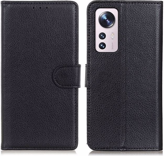 Produktbild MU Classic Litchi Leder Bookcover Series (Xiaomi 12 Pro)