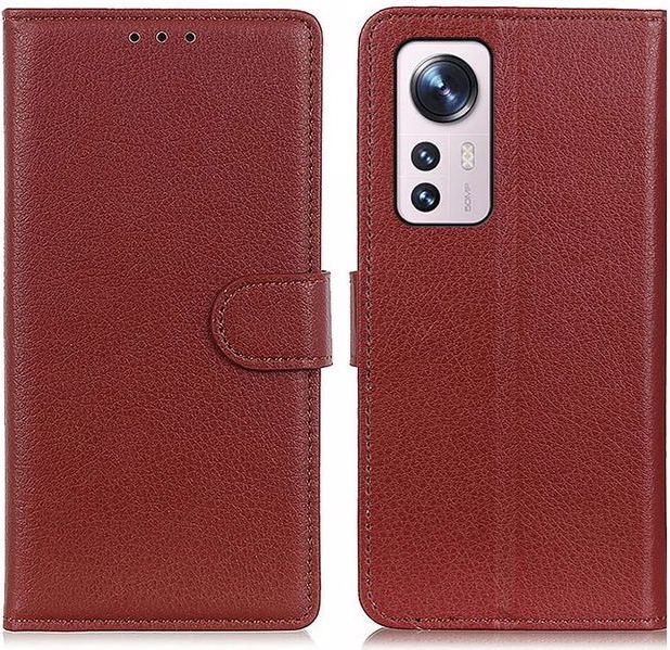 Produktbild MU Classic Litchi Leder Bookcover Series (Xiaomi 12X, Xiaomi 12)