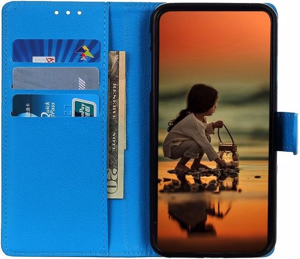 Produktbild MU Classic Litchi Leder Bookcover Series (OnePlus 10 Pro)