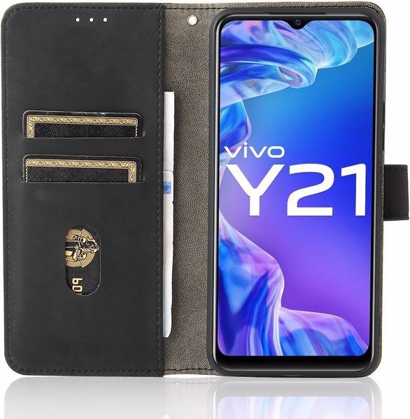 Produktbild MU Classic Classic IV Leder Bookcover Series (Vivo Y21s, Vivo Y33s, Vivo Y21)
