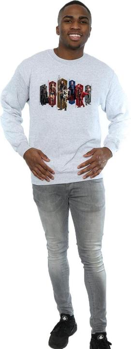 Produktbild Justice League Movie Team Hexagons Sweatshirt (L)