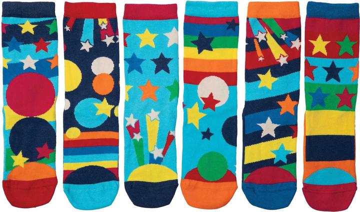 Actual product image United Oddsocks Happy Birthday (pack of 3, 30 - 38)