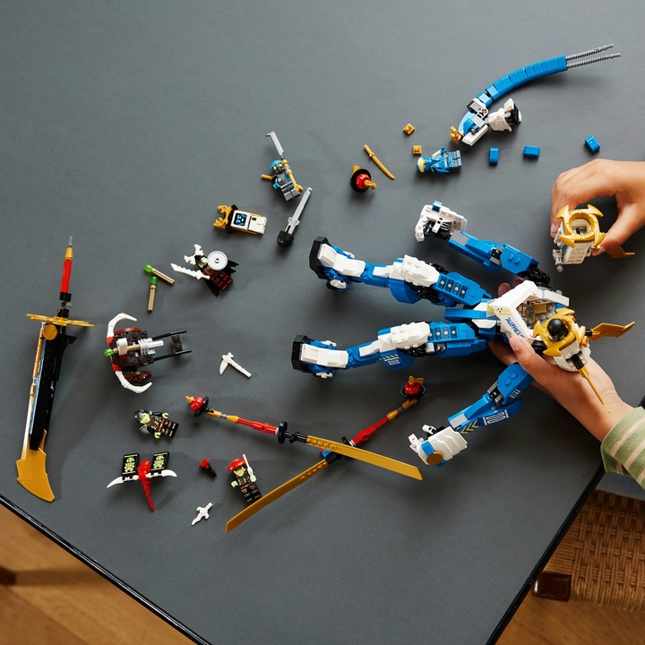 Actual product image LEGO Jay's Titan Mech (71785, LEGO Ninjago)