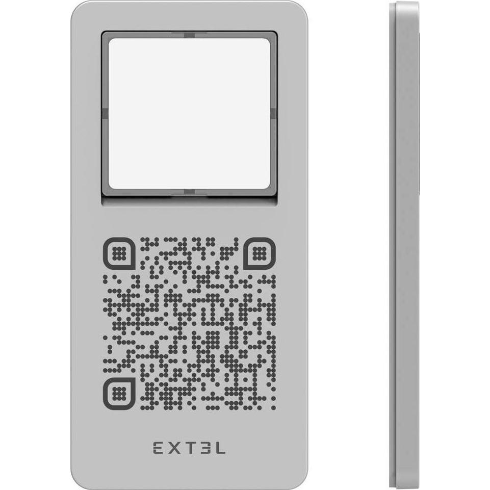 Extel, Campanello + Citofono, Saluta i tuoi visitatori con il citofono Q-Air Umii. Grazie alla sua incisione (Senza fili)