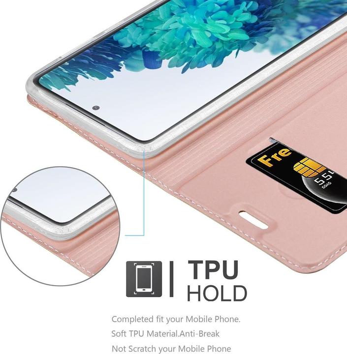 Actual product image Cadorabo Book Classy Style Cover (Samsung Galaxy S20 FE)