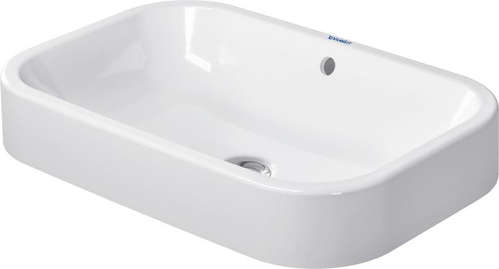 Produktbild Duravit Aufsatzbecken HAPPY D.2 m ÜL o HLB 600x400mm geschli o HL we WG (400 mm, 600 mm)
