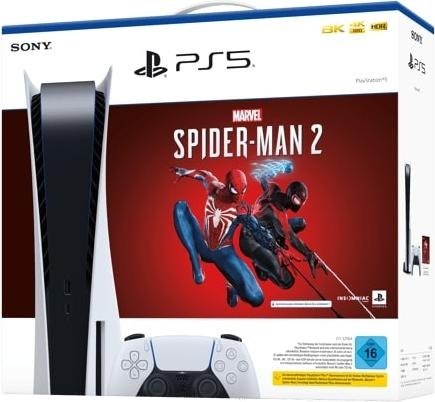 Produktbild Sony PS5 Konsole + Spiderman 2