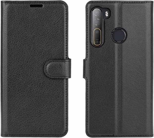 Produktbild MU Classic Litchi Leder Bookcover Series (HTC Desire 20 Pro)