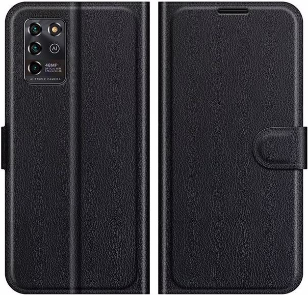 Image du produit MU Classic Série de couvertures de livres en cuir litchi (ZTE Blade V2020 5G, ZTE Blade V30 Vita)
