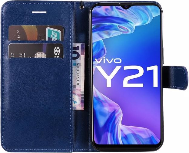 Actual product image MU Classic Classic II Leather Bookcover Series (Vivo Y21s, Vivo Y33s, Vivo Y21)
