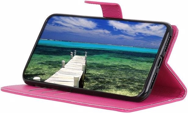 Actual product image MU Classic Litchi Leather Bookcover Series (Realme GT Neo 2)