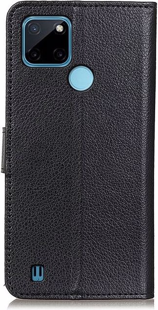 Produktbild MU Classic Litchi Leder Bookcover Series (Realme C25Y, Realme C21Y)