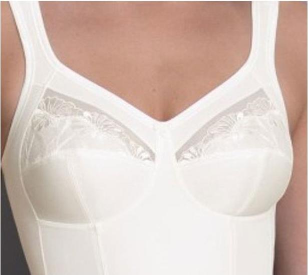 Productafbeelding Anita Safina Body für Damen mit transparenter Stickarbeit und Baumwoll-Einsatz (105 B)