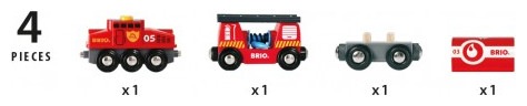 Productafbeelding Brio Brandweer Brandweer