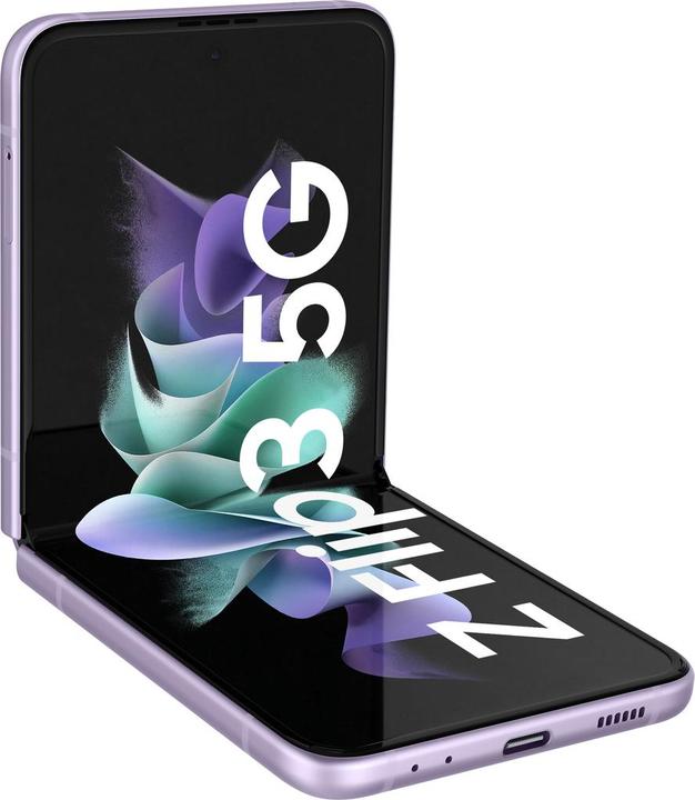 Produktbild Samsung Galaxy Z Flip3 5G EU (128 GB, Lavender, 6.70", SIM + eSIM, 5G)